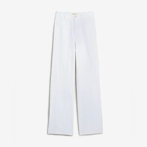 Madewell White Wide Leg Jeans